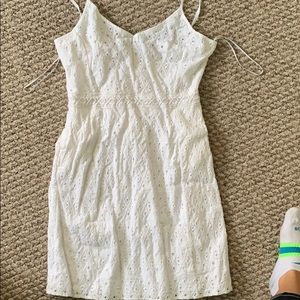 White Lace lucky brand size medium dress